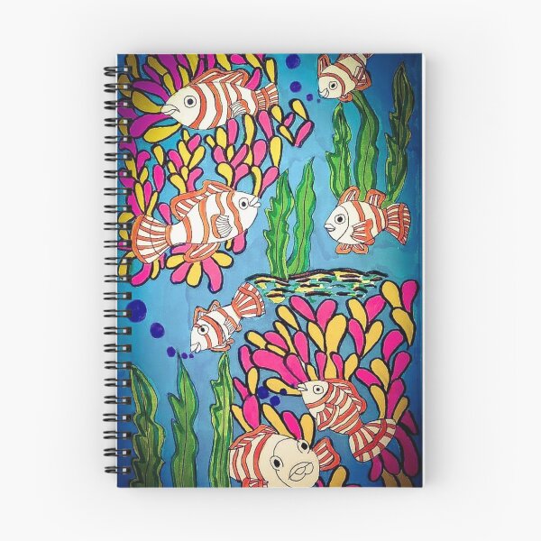 Item preview, Colourful summer fish designed and sold by Awakeningprint.