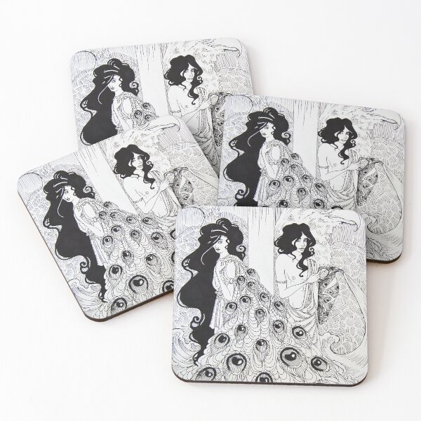 Item preview, Aubrey Beardsley- Hebe and Ganymede designed and sold by Dreamflight.