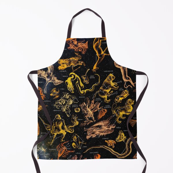 Item preview, Northern Constellations Map (orange!) designed and sold by Pablo Carlos Budassi.