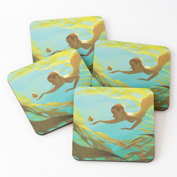 Item preview, Sirena de algas designed and sold by Peachydraws.
