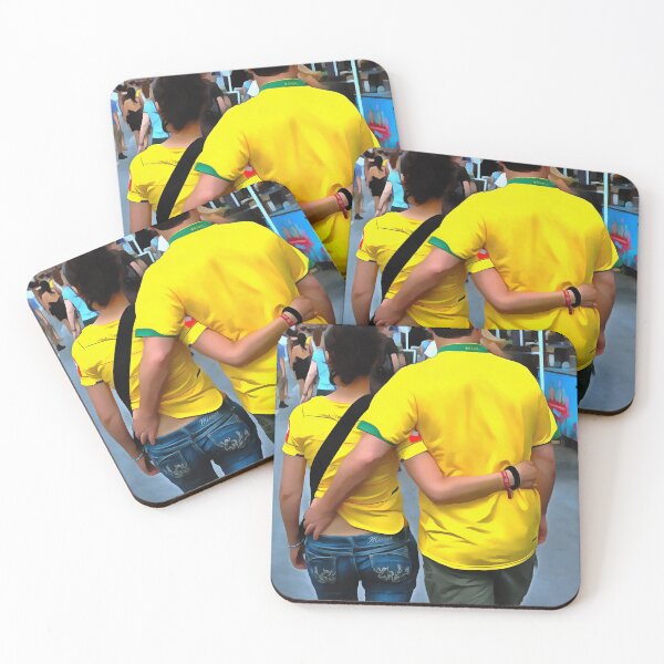 Item preview, Love In Brazilian Yellow | Brazil Couple designed and sold by Austin H. Kapfumvuti.