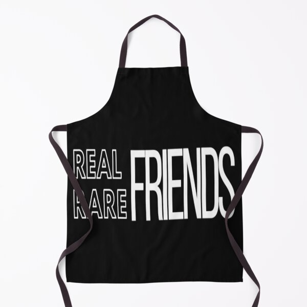 Item preview, Real friends Rare friends Blck designed and sold by Shineyarts.