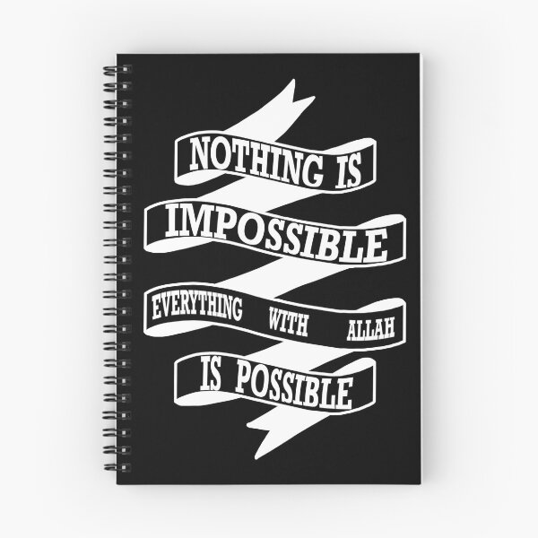 Item preview, Nothing is impossible, everything with Allah is possible designed and sold by RajaaAdx.