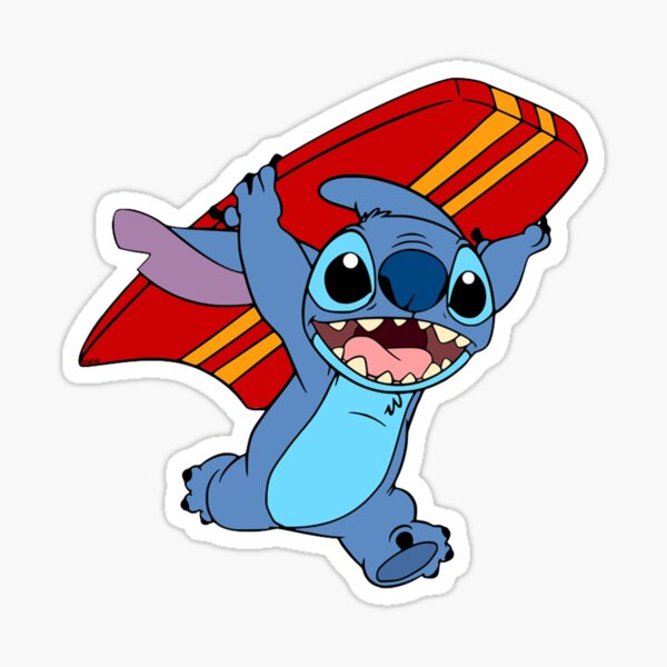 Stitch Surf Stickers for Sale