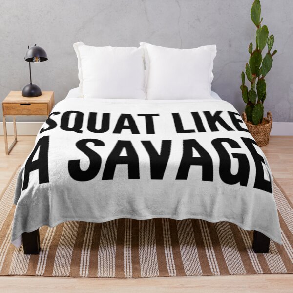 Item preview, Squat Like a Savage designed and sold by keriannhill.