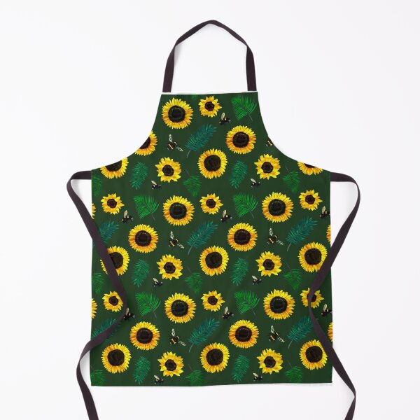 Item preview, Forest sunflowers and bees designed and sold by emilymaydesigns.