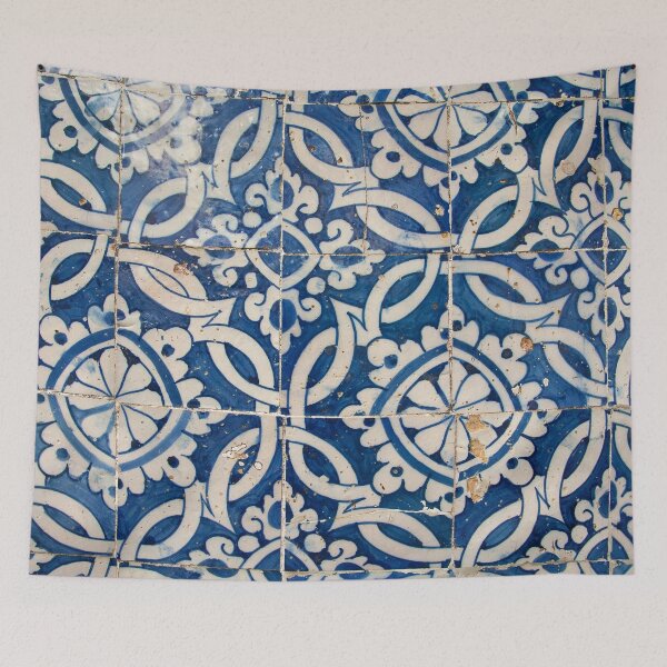 Item preview, Vintage portuguese azulejo designed and sold by Gaspar Avila.