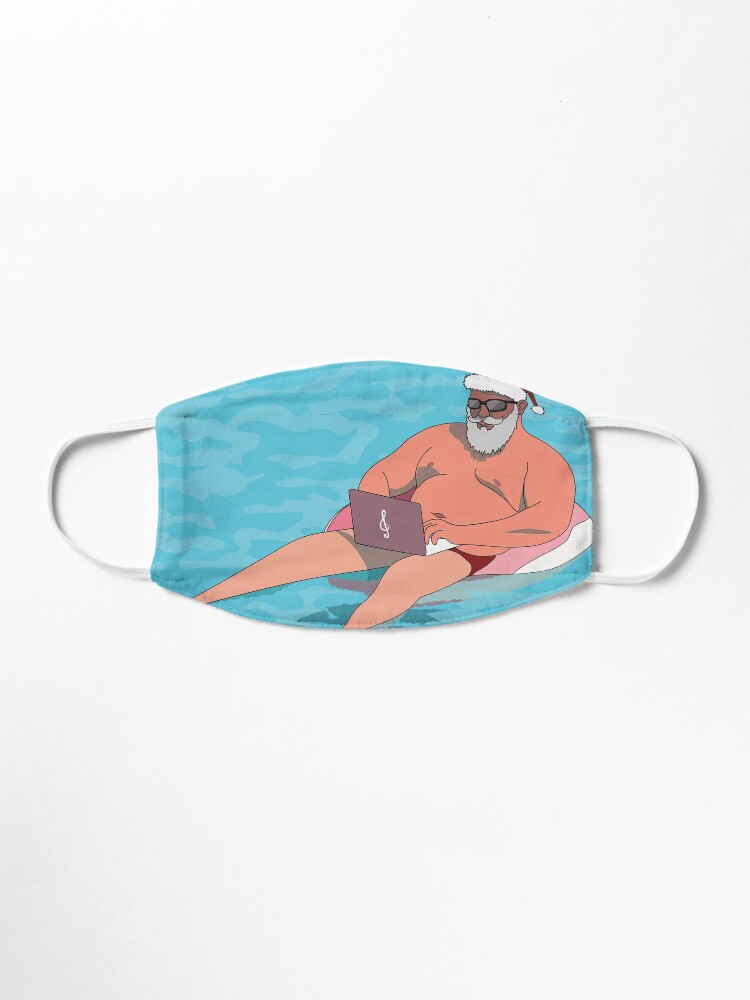 Alternate view of Christmas in July Mask