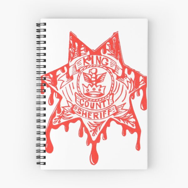 Item preview, King County Badge - The Walking Dead designed and sold by backwoodpress.