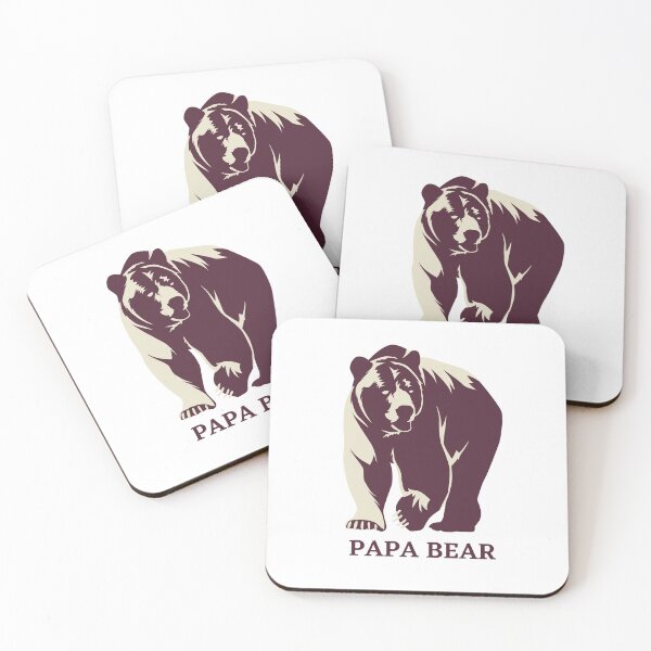 Item preview, papa Bear designed and sold by TeaAndPrints.