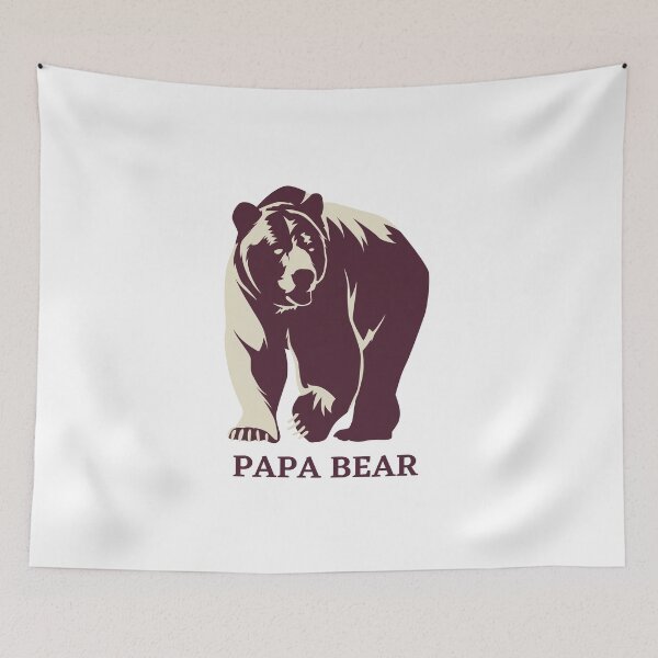 Item preview, papa Bear designed and sold by TeaAndPrints.