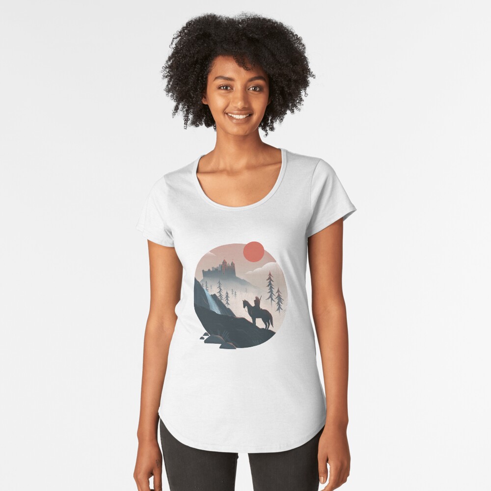 Item preview, Premium Scoop T-Shirt designed and sold by anniko-story.