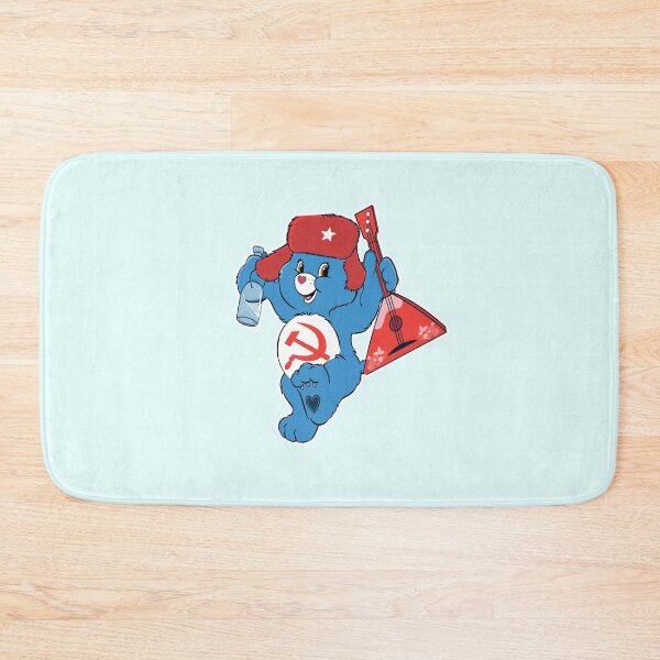 Item preview, Soviet Vintage Bear Mishka Funny Vodka Balalaika Retro Russian  designed and sold by TopTeeShop.