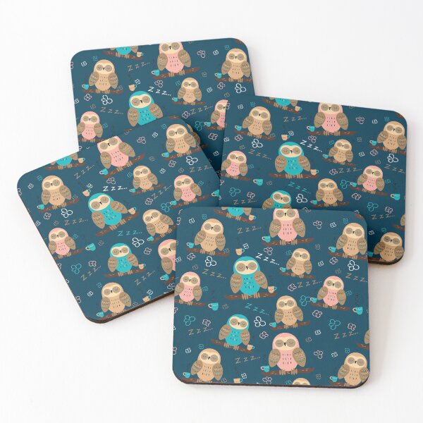 Item preview, Sleepy Owl Catching Some Zzzz's designed and sold by 3bythelake.