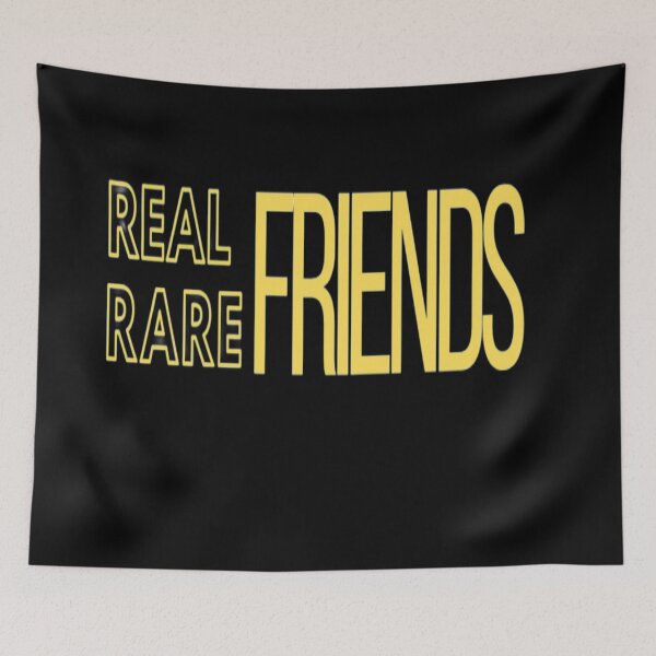 Item preview, Real friends Rare friends Yllw designed and sold by Shineyarts.