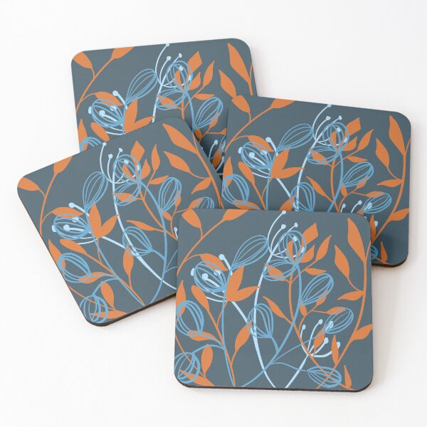 Item preview, Study in Blue and Orange designed and sold by jessieartsdaily.