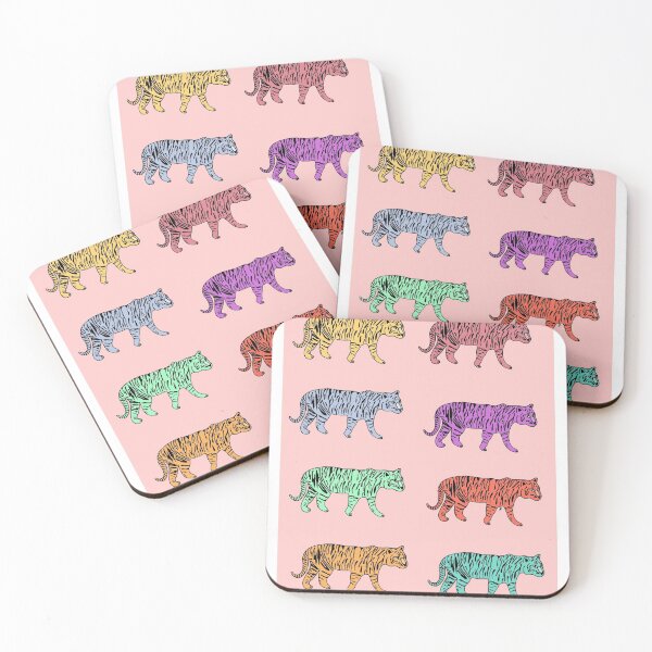 Artikelvorschau, Tiger (Pink) entworfen und verkauft von elscreates.