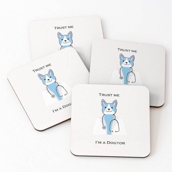 Item preview, Trust me i'm a dogtor designed and sold by Snootstore.