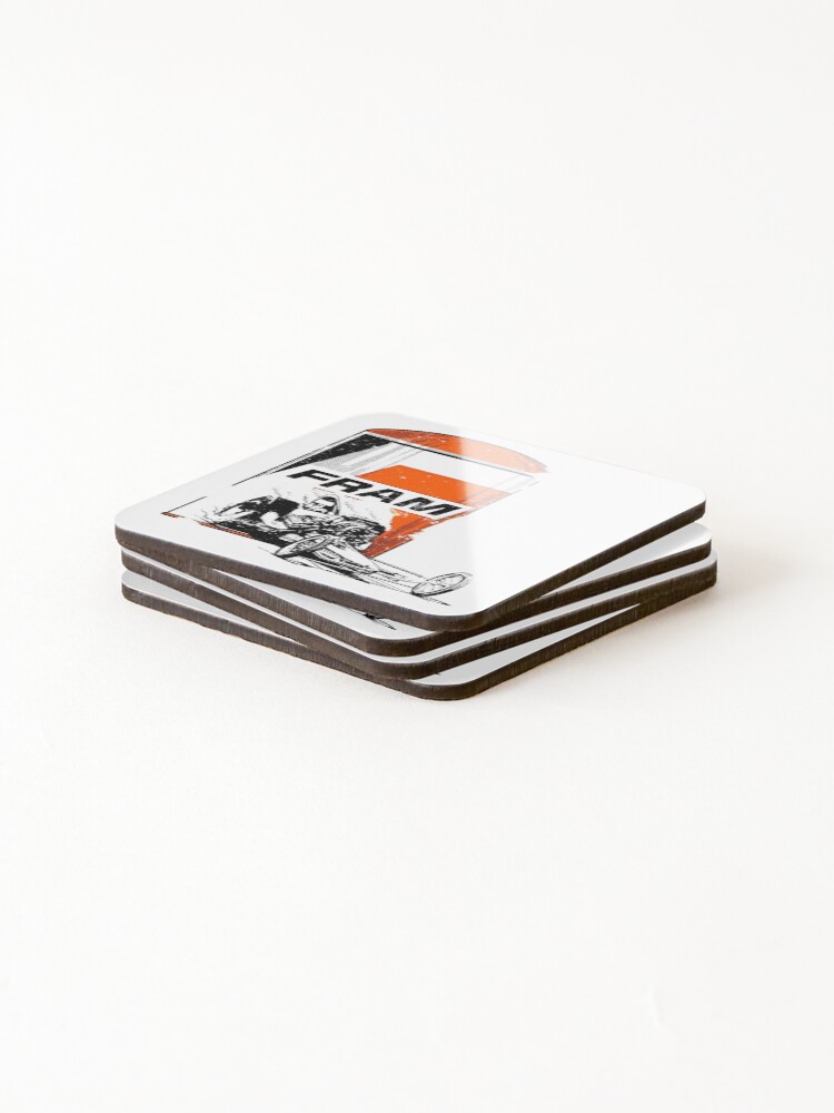 Thumbnail 4 of 5, Coasters (Set of 4), Fram Racing designed and sold by Retrorockit.