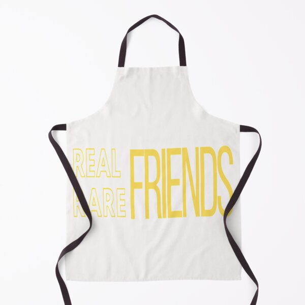 Item preview, Real friends Rare friends Yllw Whte designed and sold by Shineyarts.