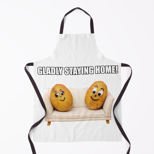 Item preview, Gladly Staying Home Couch Potatoes! designed and sold by beaugence.
