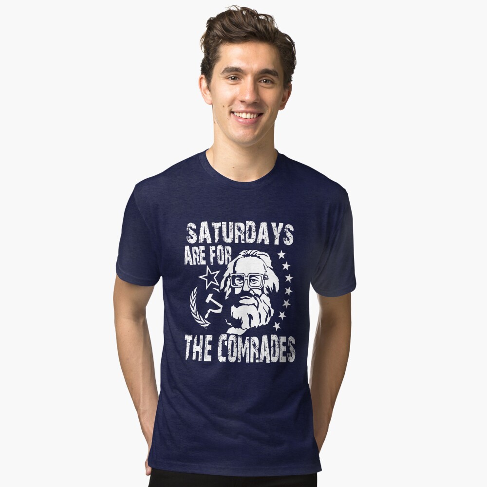 Vista previa del artículo con la obra «Camiseta de tejido mixto», diseñado y vendido por TopTeeShop.