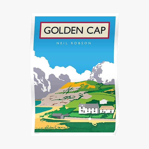 Golden Cap, Dorset Poster