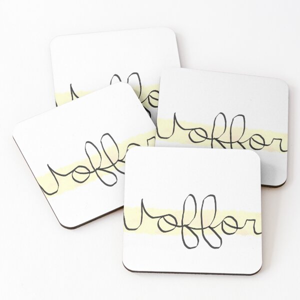 Item preview, Wofford College Gold and Black Cursive Typography designed and sold by Delaneymaybe.