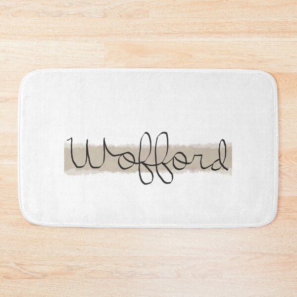 Item preview, Wofford College Gold and Black Cursive Typography designed and sold by Delaneymaybe.