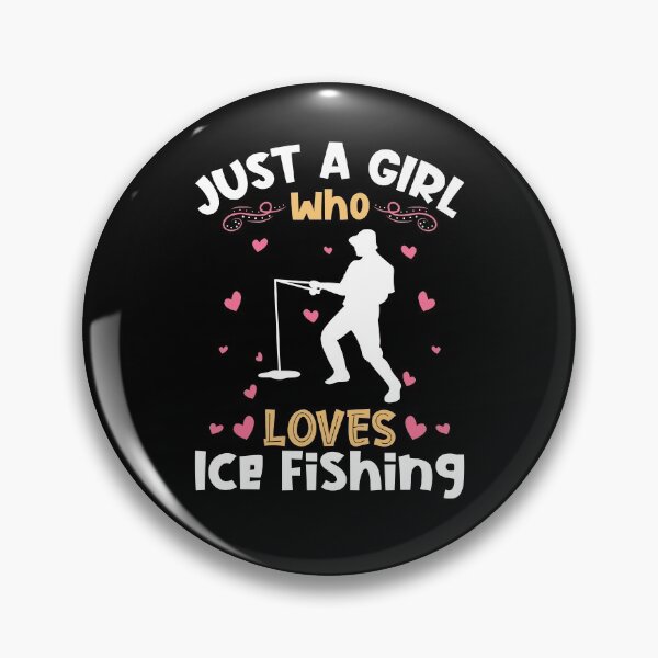 Artikelvorschau, Nur ein Mädchen, das Eisfischen liebt entworfen und verkauft von Hananiah Merch.
