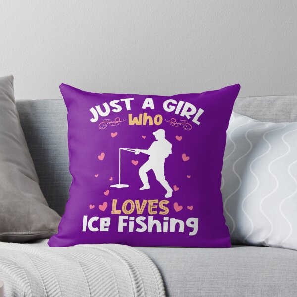 Artikelvorschau, Nur ein Mädchen, das Eisfischen liebt entworfen und verkauft von Hananiah Merch.