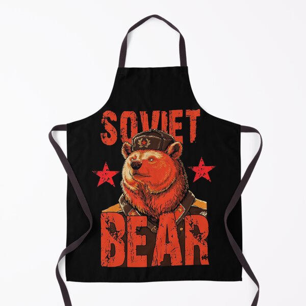 Item preview, Vintage Soviet Army Russian Bear Soldier USSR Retro CCCP designed and sold by TopTeeShop.