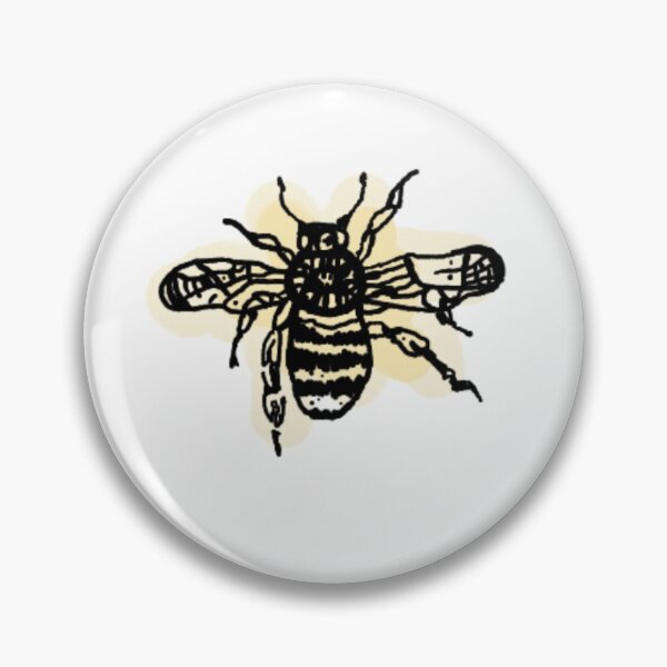 Item preview, watercolor bee  designed and sold by blar-417.