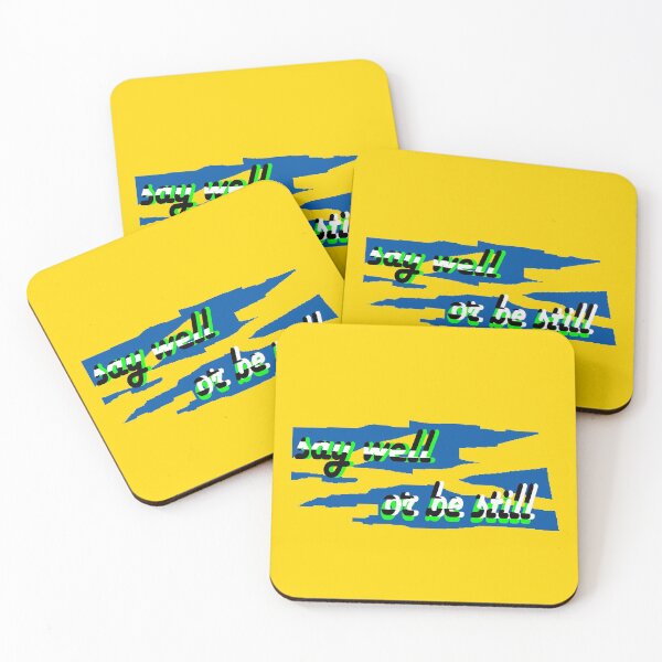 Item preview, say well or stay still designed and sold by omy-jozef.
