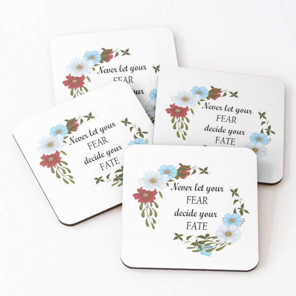 Item preview, Never let your Fear decide your Fate. designed and sold by BiscuitMosaic.