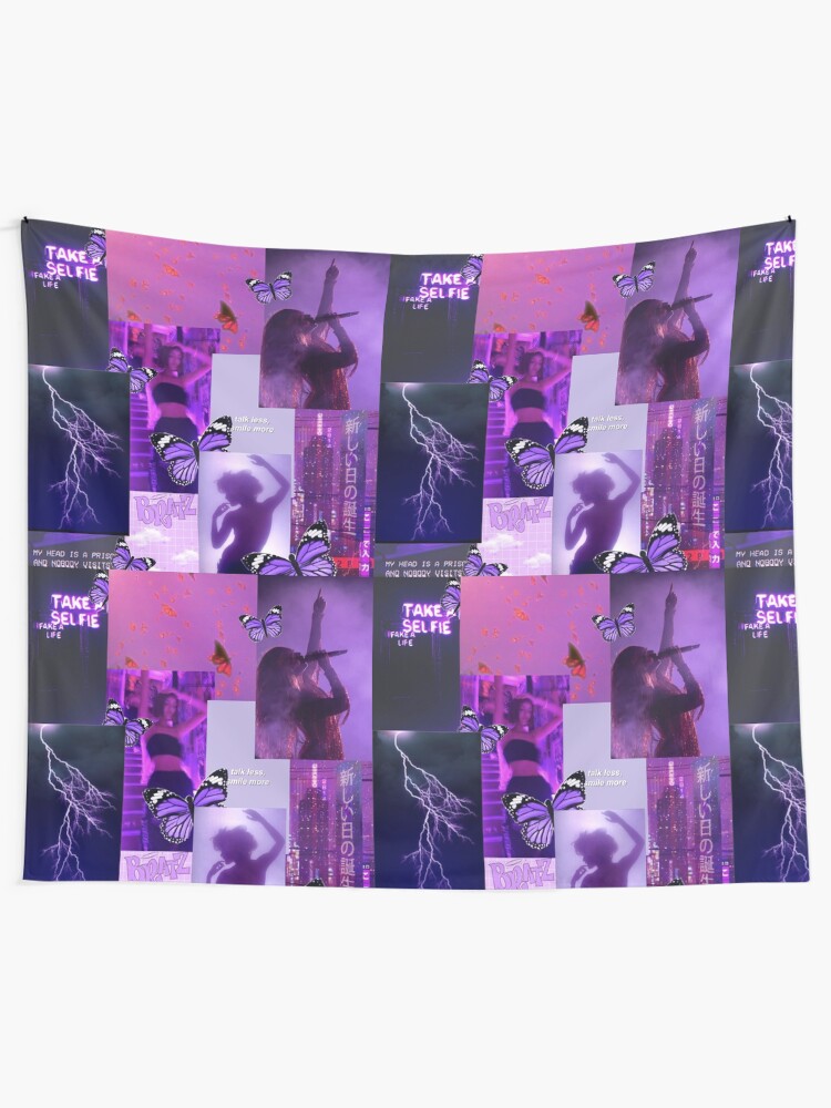 purple aesthetic tapestry