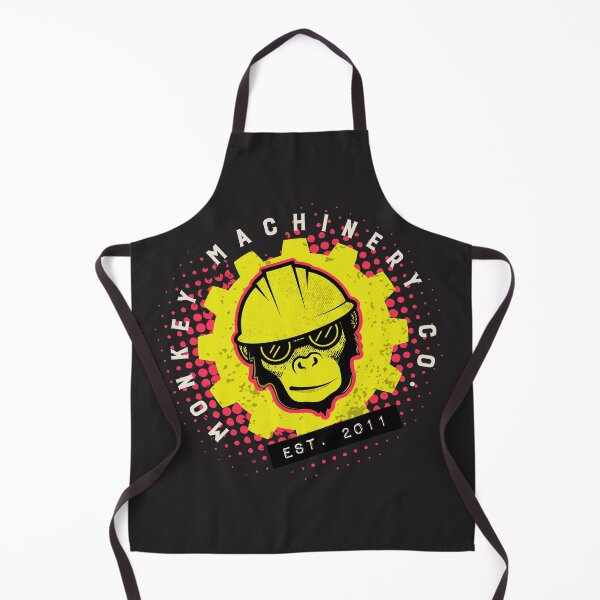 Artikelvorschau, Logo von Monkey Machinery Co entworfen und verkauft von opalskystudio.