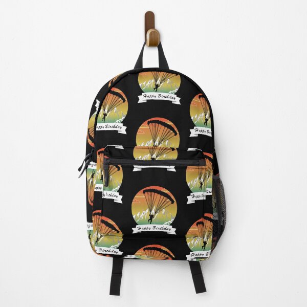 Item preview, Paraglider happy birthday sunset designed and sold by RiemNi-Design.