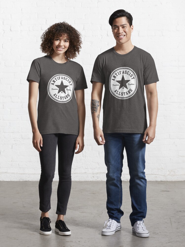 Essential T Shirt for Sale mit ANTIFASCIST ALLSTARS von abstractee Redbubble