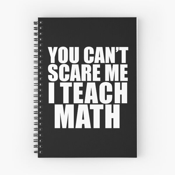 Item preview, You can't scare me I teach Math Teacher Halloween designed and sold by losttribe.