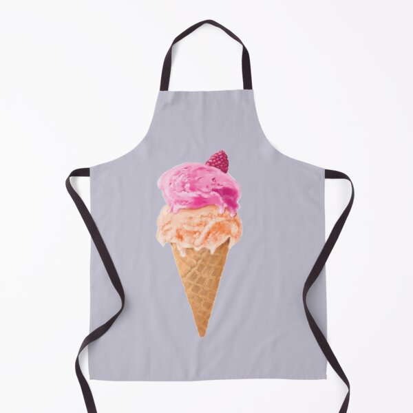 Item preview, Peach & raspberry Ice cream cone designed and sold by Julia Rudens.