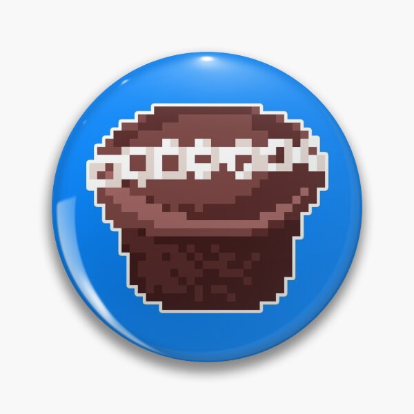 Item preview, Pixel Food Series - Chocolate Cupcake designed and sold by TheGreys.
