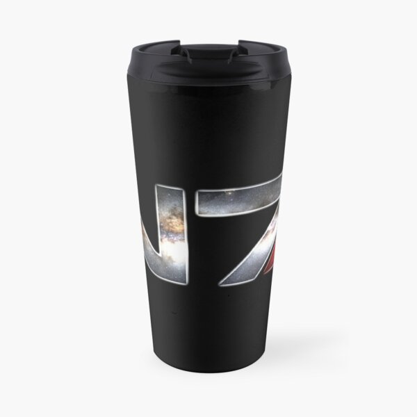 N7 Mass Effect Galaxy Logo Travel Mug