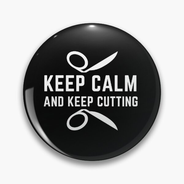 Item preview, Make up Artist: keep calm & keep cutting Hairdresser & Barber designed and sold by CuteLovelyDesigns.