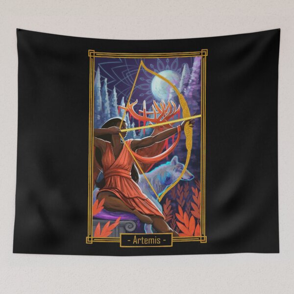 Item preview, Artemis (Gold Bordered) designed and sold by Icewreath.
