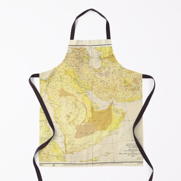 Item preview, Middle East Map (1955) designed and sold by allhistory.