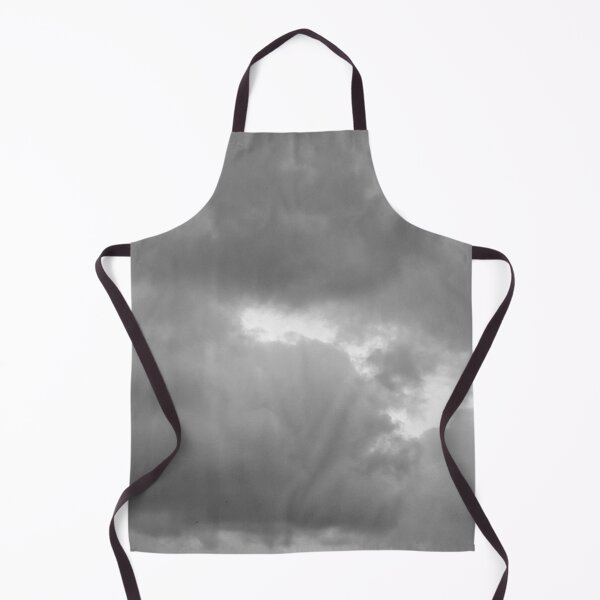 Item preview, Grey rain clouds black and white designed and sold by PrakritiPrints.