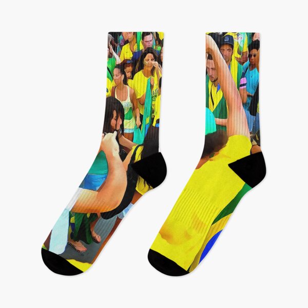 Item preview, Brazil Fans Celebrate designed and sold by Austin H. Kapfumvuti.