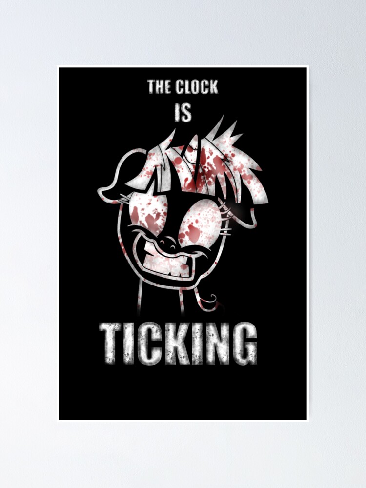 "Crazy Twilight " The Clock Is Ticking" " Poster by Austin673 Redbubble