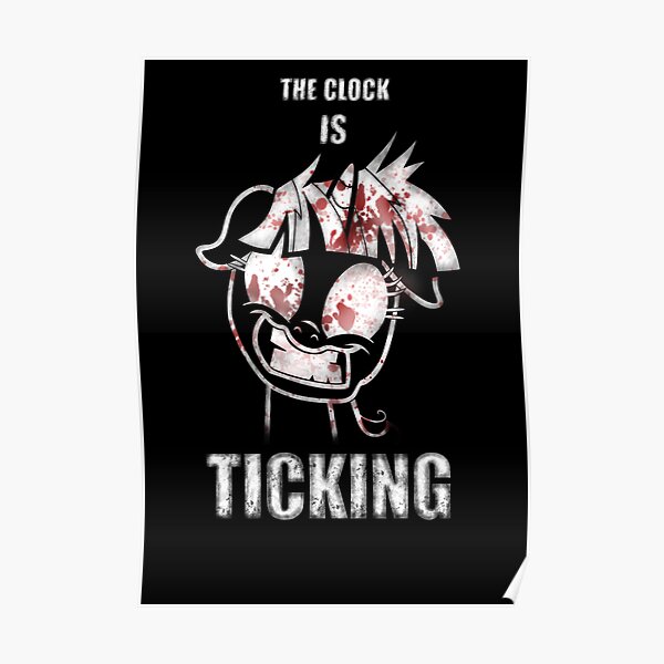 "Crazy Twilight " The Clock Is Ticking" " Poster by Austin673 Redbubble